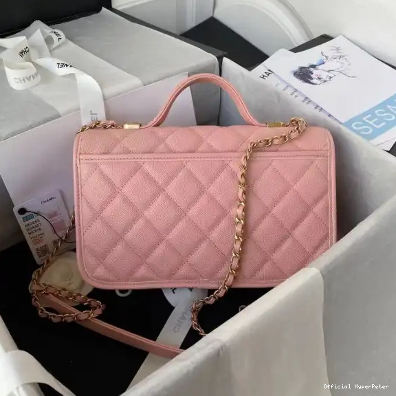 Hyper Peter FLAP BAG SMALL WITH TOP HANDLE CHANEL 0521